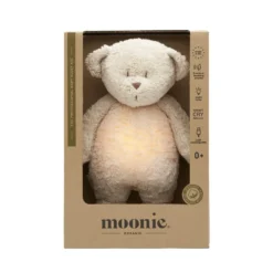 2.0 Organic Humming Bjørn Med Lampe Sand