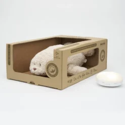 Organic Humming Sæl med Lampe i Sand