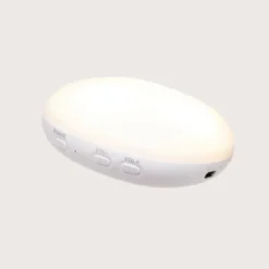 Organic Humming Sæl med Lampe i Gray