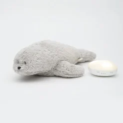 Organic Humming Sæl med Lampe i Gray
