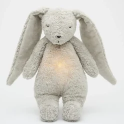Organic Kanin Med Lampe Grey Natur