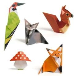 Origami med Skoven på Niveau 3
