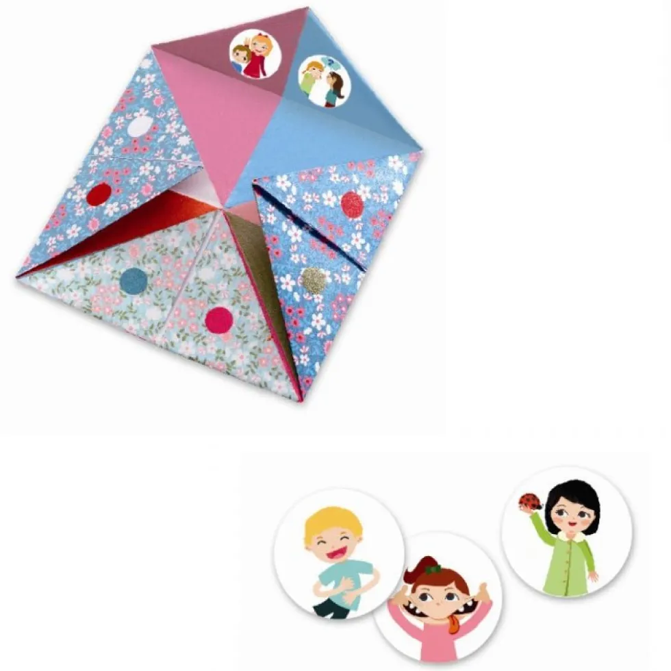 Origami "Nip-Nappere i Lyse Farver"