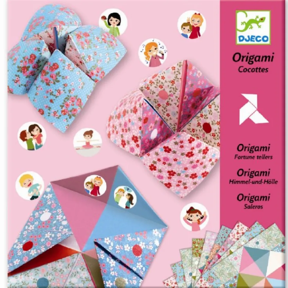 Origami "Nip-Nappere i Lyse Farver"