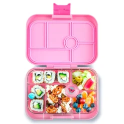 Original Madkasse Med 6 Rum Power Pink Unicorn Tray