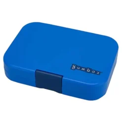 Original Madkasse Med 6 Rum Surf Blue/Funny Monsters Tray