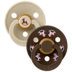 2-Pak Colour Sut Holiday Horse Vanilla/Mocha (Str 2)