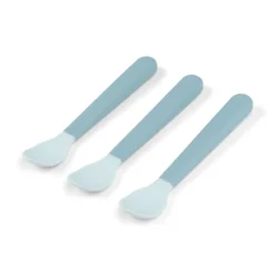 3-Pak Foodie Easy-Grib Baby Ske Blue