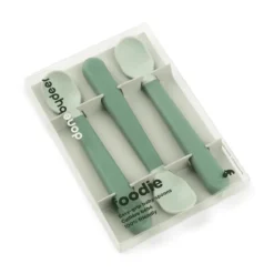 3-Pak Foodie Easy-Grib Baby Ske Green