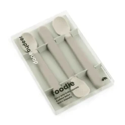3-pak Foodie Easy-grip Skeer i Sand