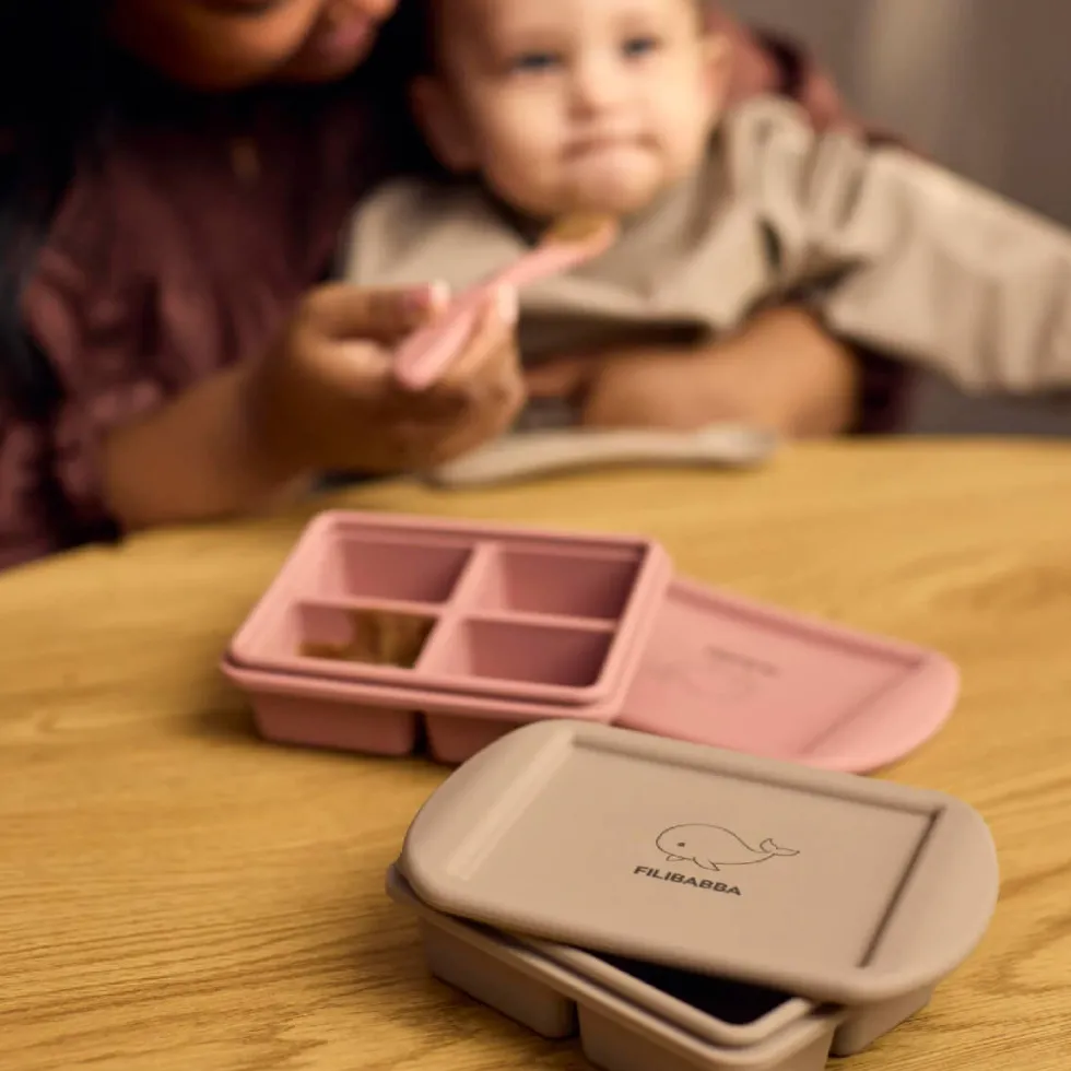 2-Pak Frysebakke Til Babymad Rose Mix