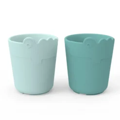 2-Pak Kiddish Mini Kop Croco Blå