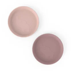 2-pak Kiddish Tallerkner med Elphee i Pudder