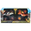 2-pak Mechanix Byg Din Egen Monstertruck med Zombie & El Toro Loco