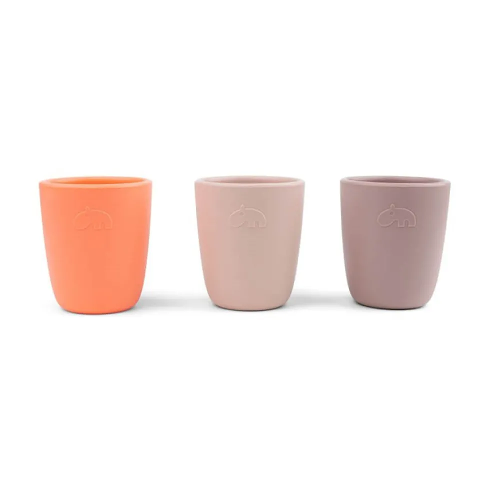 3-Pak Mini Kop Silikone Pudder Mix