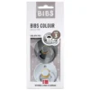 2-Pak Rund Sut Iron/Baby Blue (str 3)