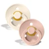 2-Pak Rund Sut Ivory/Blush (str 3)