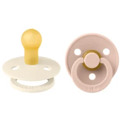 2-Pak Rund Sut Ivory/Blush (str 1)