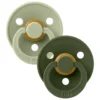 2-Pak Rund Sut Sage/Hunter Green (str 2)