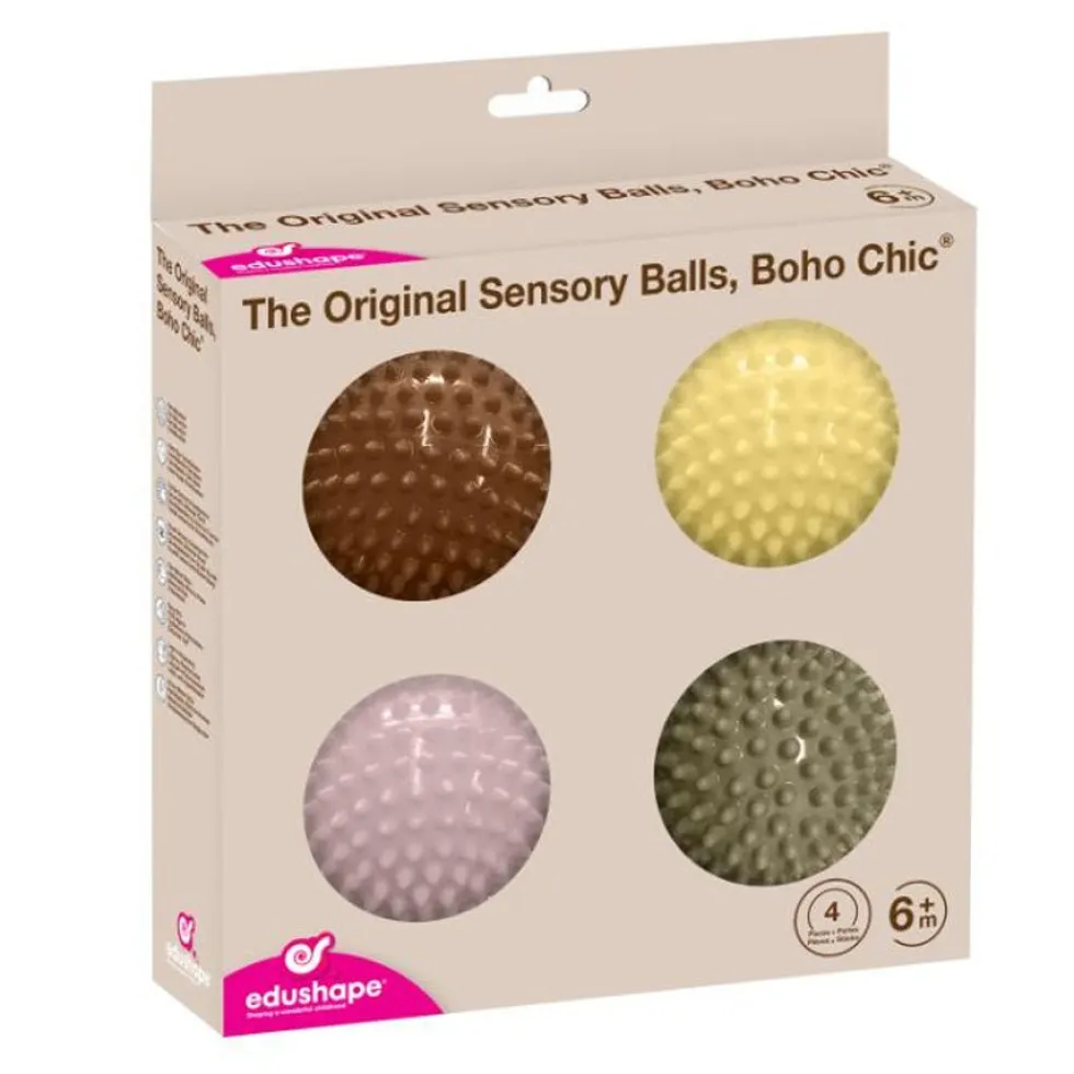 4-pak Sansebolde i Boho Chic (10 cm)