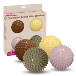 4-Pak Sansebolde Med Luft Boho Chic (8 cm)