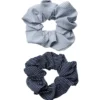 2-Pak Scrunchies Blå