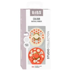2-Pak Studio Sut Polka Mix Ivory/Tango (Str 2)