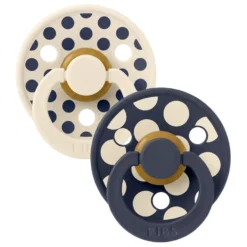 2-Pak Studio Sut Polka Mix Ivory/Deep Space (Str 2)