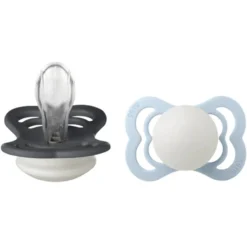 2-Pak Supreme Silikone Sut i Iron / Baby Blue NIGHT (str 1)
