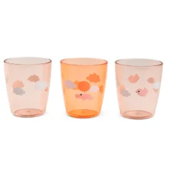 3-Pak Yummy Mini Glas Happy Clouds Papaya