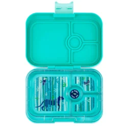 Panino Madkasse Med 4 Rum Tropical Aqua Panther Tray