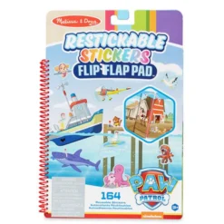 Paw Patrol genanvendelige klistermærker, adventure bay