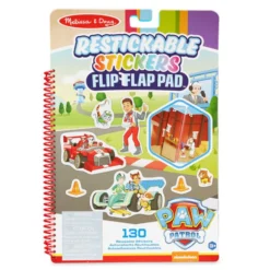Paw Patrol genanvendelige klistermærker, classic missions
