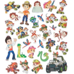 Paw Patrol Puffy Sticker Pad - Jungle