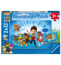 Paw Patrol Puslespil 2-i-1 (12 brikker)