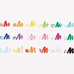 Penseltusser Med Stempel (18 stk)
