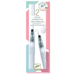 2 Pensler Med Vandbeholder