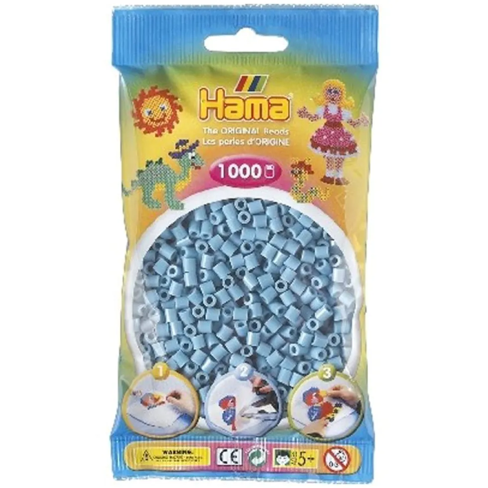 Perler Gråblå Frv 31 (1000 stk)