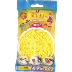 Perler Pastel Gul Frv 43 (1000 stk)
