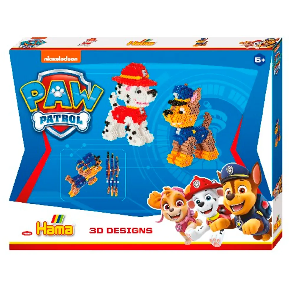 Perler Paw Patrol 3D Gaveæske