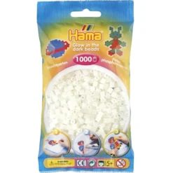 Perler Selvlysende Grøn Frv 55 (1000 stk)