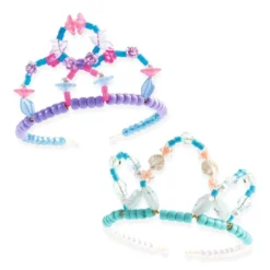 Perler til Diademer med Blå Farver