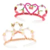 Perler til Diademer med Rosa Farver