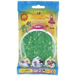 Perler Transparent Grøn Frv 16 (1000 stk)
