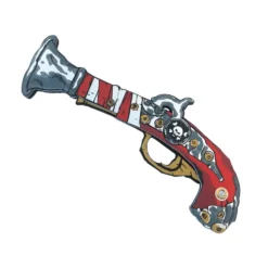 Pirate Line Pirat Pistol Rød Stribe