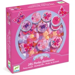 Plastperler med Sommerfugle