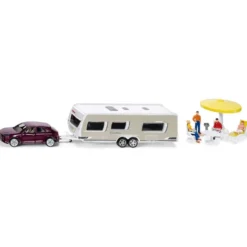 Porsche Macan Med Dethleffs Campingvogn 1:55