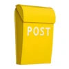 Postkasse Mini Gul