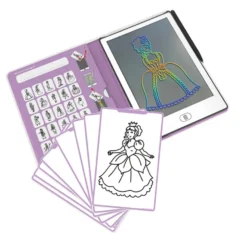 Prinsesse Kidydraw Mini Skitsebog med LCD Skærm