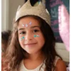 Prinsessekrone Med Pailletter Guld